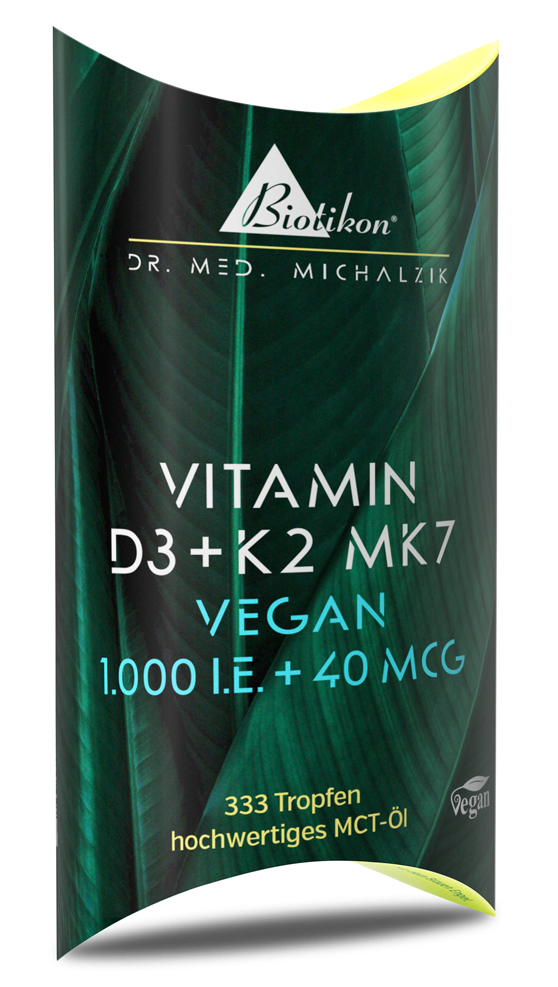 Vitamin D3 + K2 MK7, 1,000 IU + 40 mcg (10 ml)