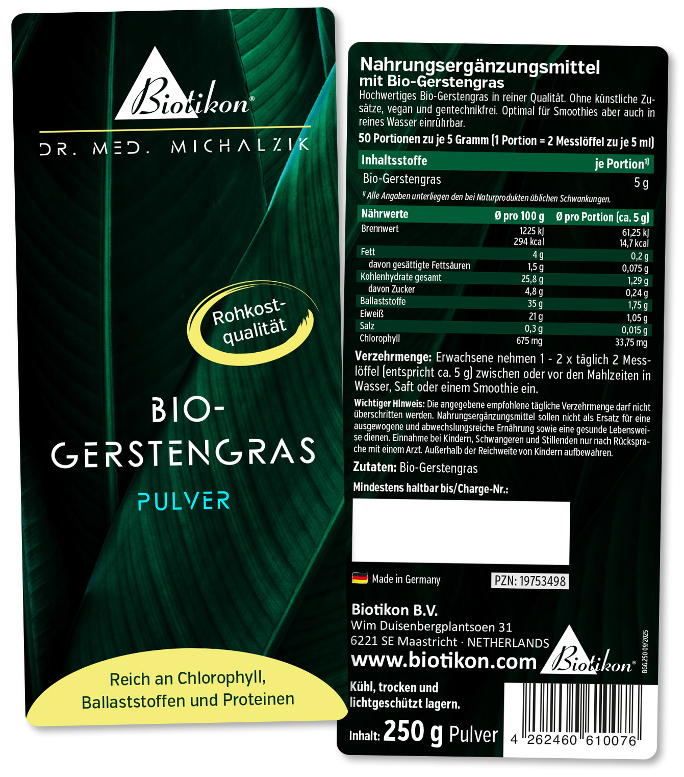 Organic Barley Grass Powder_labels