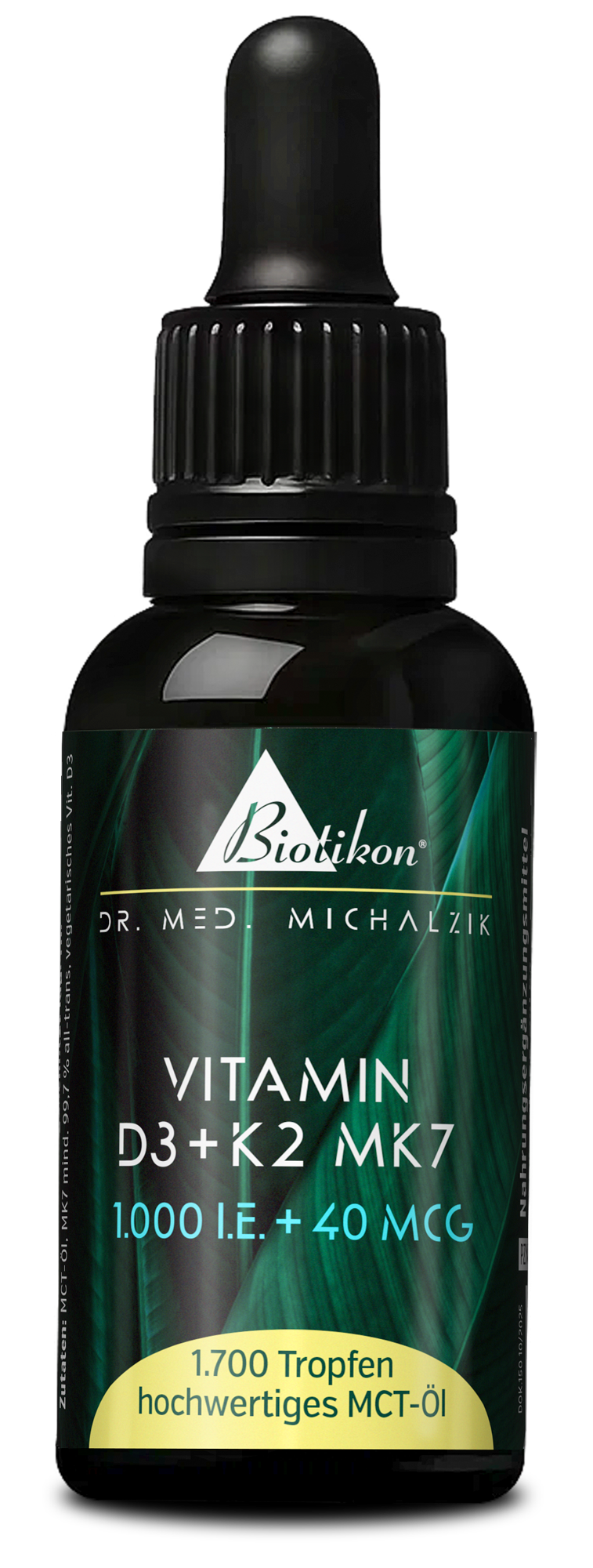 Vitamin D3 K2-1000 IU conventional bottle frontal Vitamin D3 K2-1000 IU conventional bottle frontal