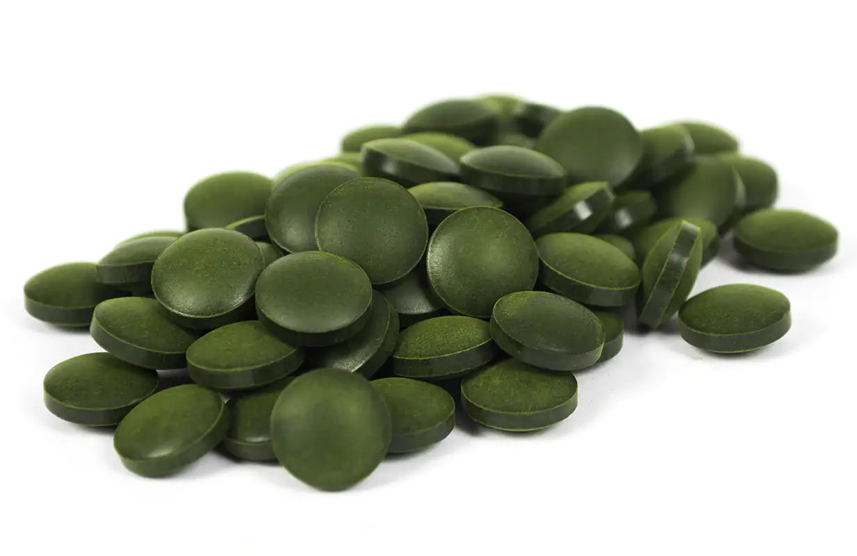 Chlorella pellets Chlorella pellets