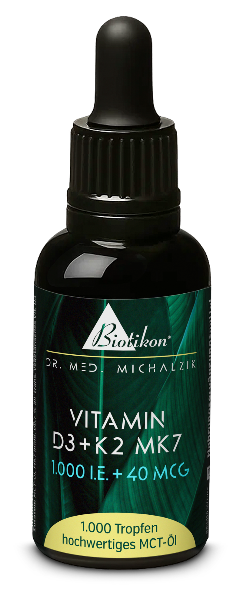 Vitamin D3 K2 - 1000 IU 40 mcg conventional bottle Vitamin D3 K2 - 1000 IU 40 mcg conventional bottle
