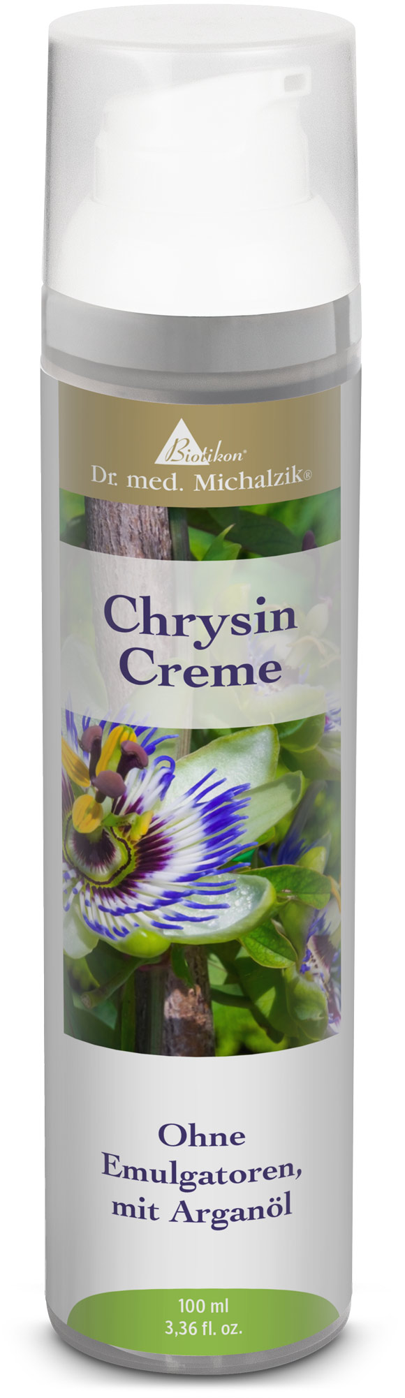 Chrysin Cream Pump Bottle Chrysin Cream Pump Bottle