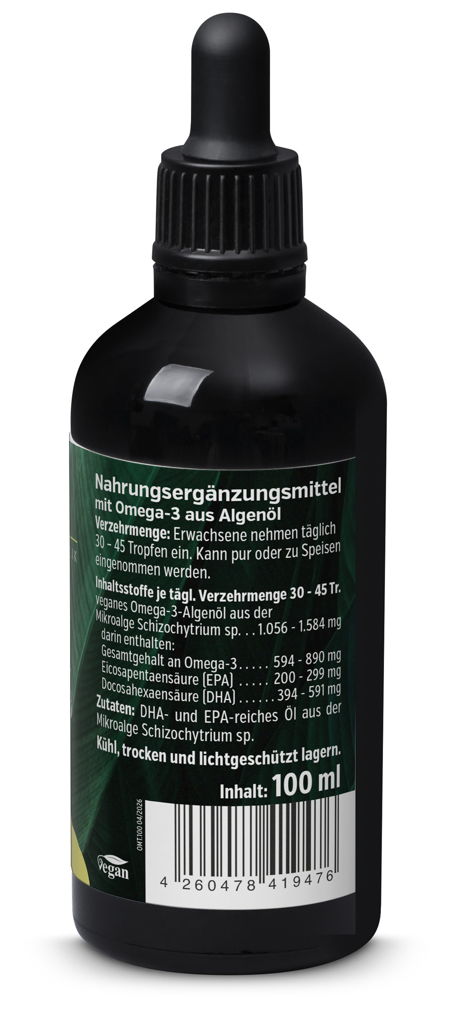 Algae Oil Omega-3 Vegan