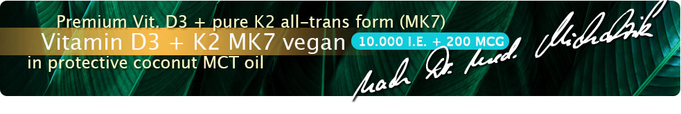 Vitamin D3 + K2 MK7 10,000 IU + 200 mcg vegan drops