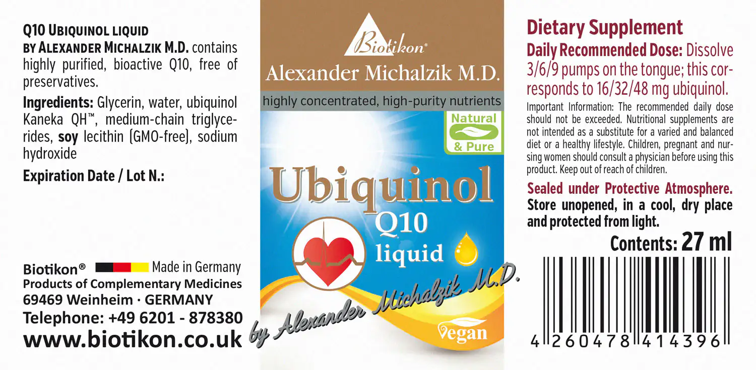 Ubiquinol Q10 liquid