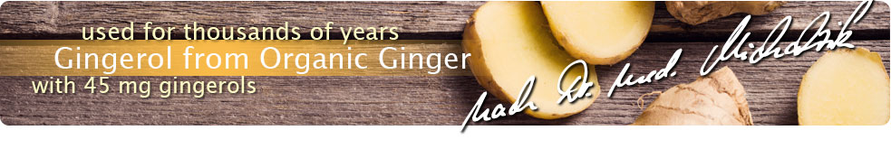 Gingerol from Organic Ginger