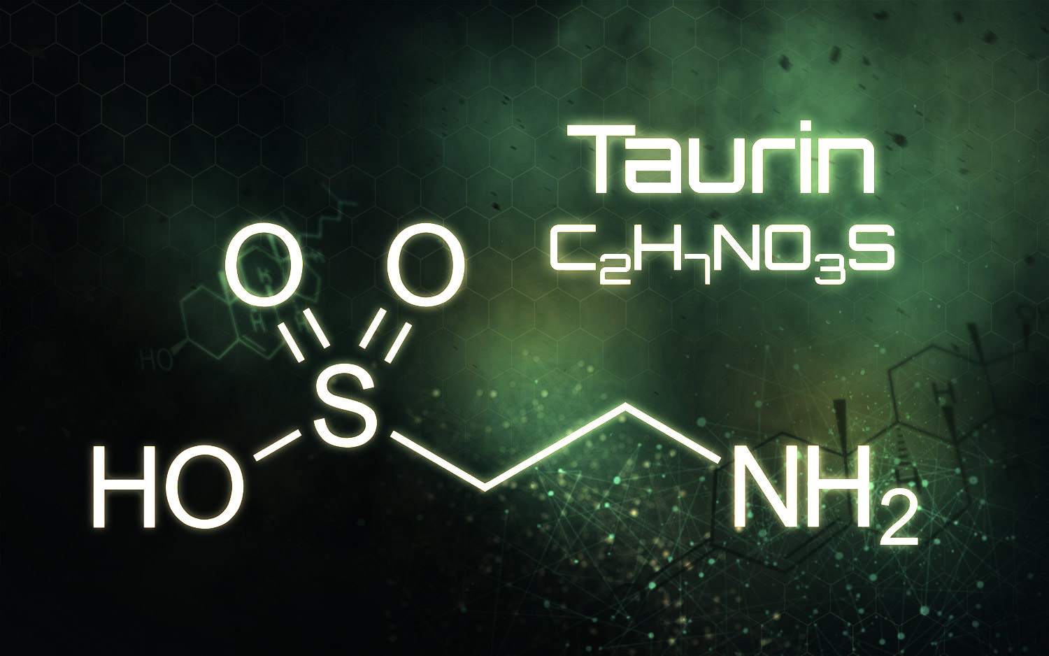 L-taurine structural formula
