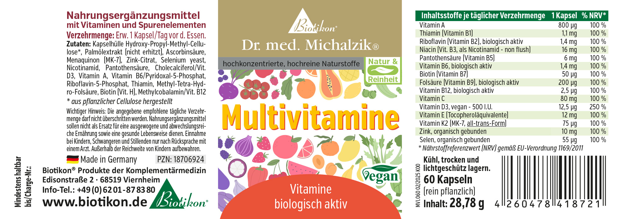 Multivitamins