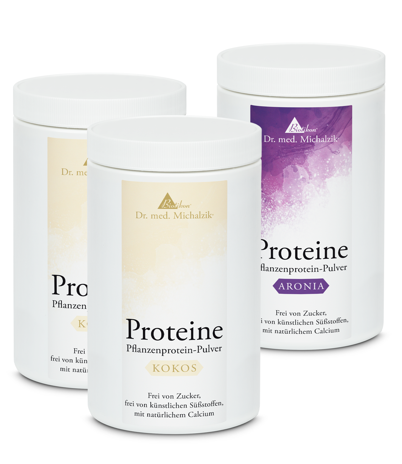 Protein - 3 pack, 2x Coconut + Aronia