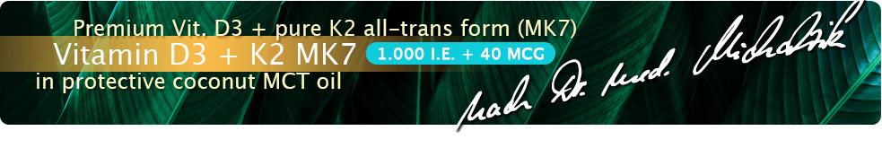Vitamin D3 + K2 MK7 1,000 IU + 40 µg drops (10 ml)
