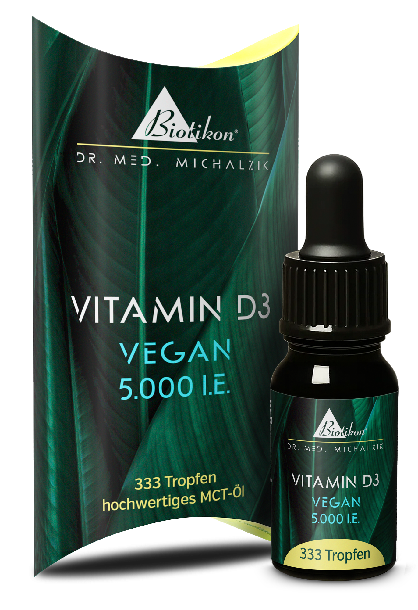 Vitamin D3 5000 IU vegan box with bottle Vitamin D3 5000 IU vegan box with bottle