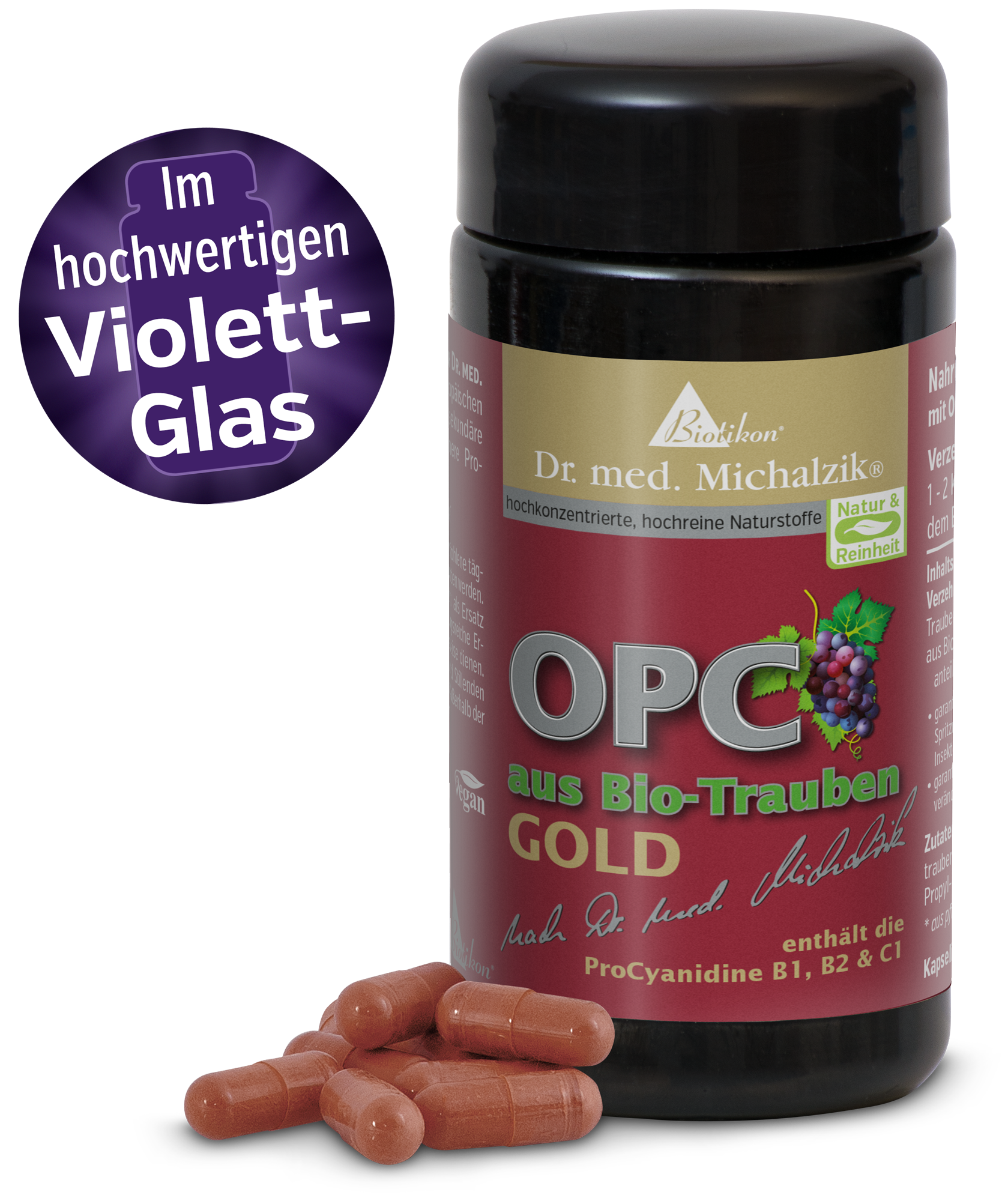 OPC from organic grapes GOLD – Violettas OPC from organic grapes GOLD – Violettas