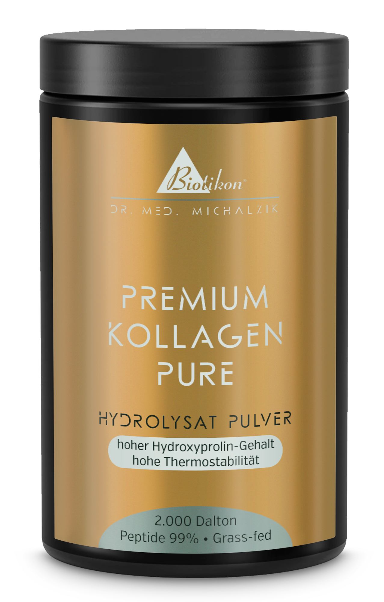 Premium collagen hydrolyzate powder can frontal